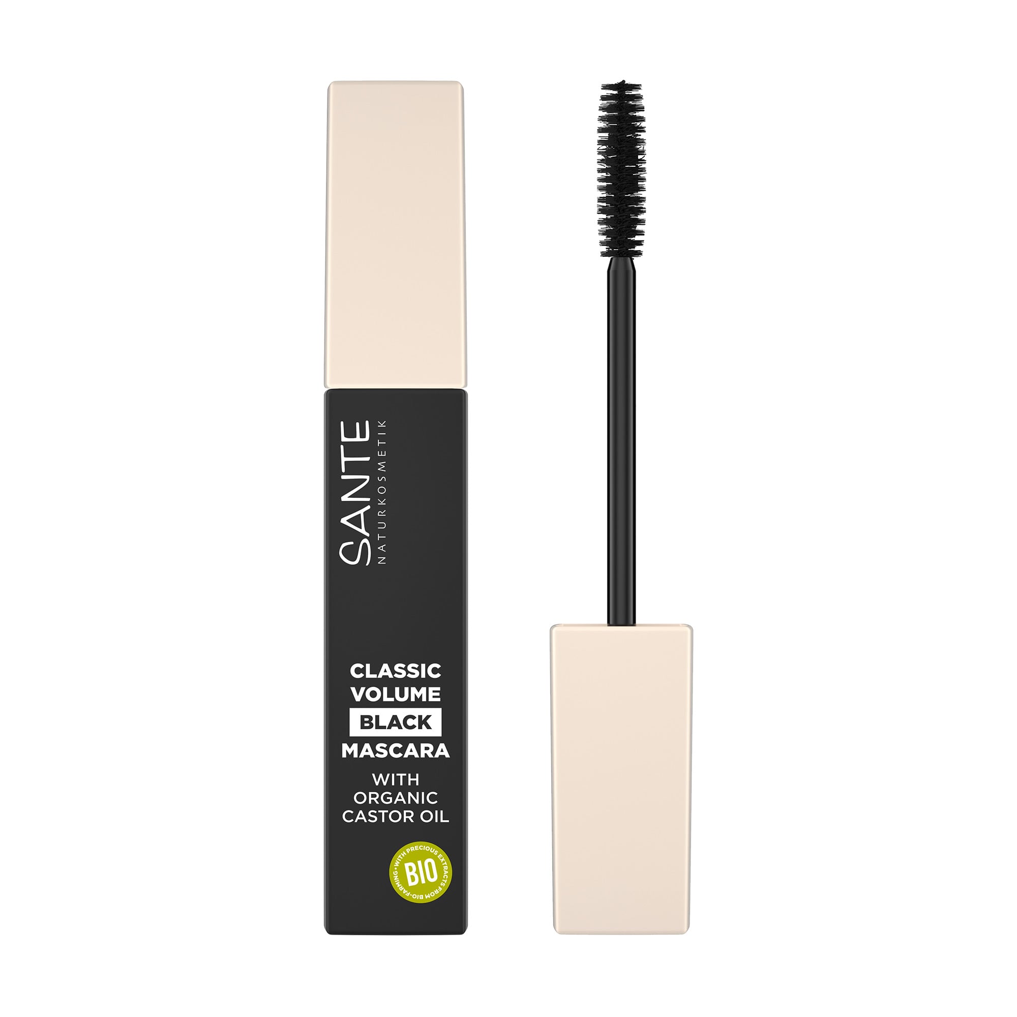 Біотуш для вій Sante Classic Volume Mascara, Black, 8 мл
